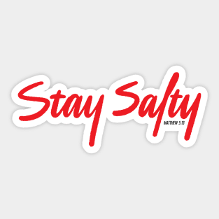 Stay Salty - Salt and Light - Matthew 5:13 Christian Tee Sticker